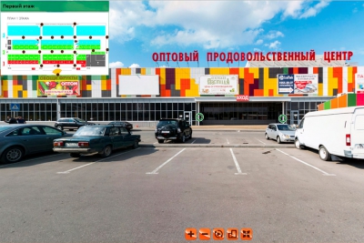 Виртуальная 3D экскурсия по оптовому продовольственному центру